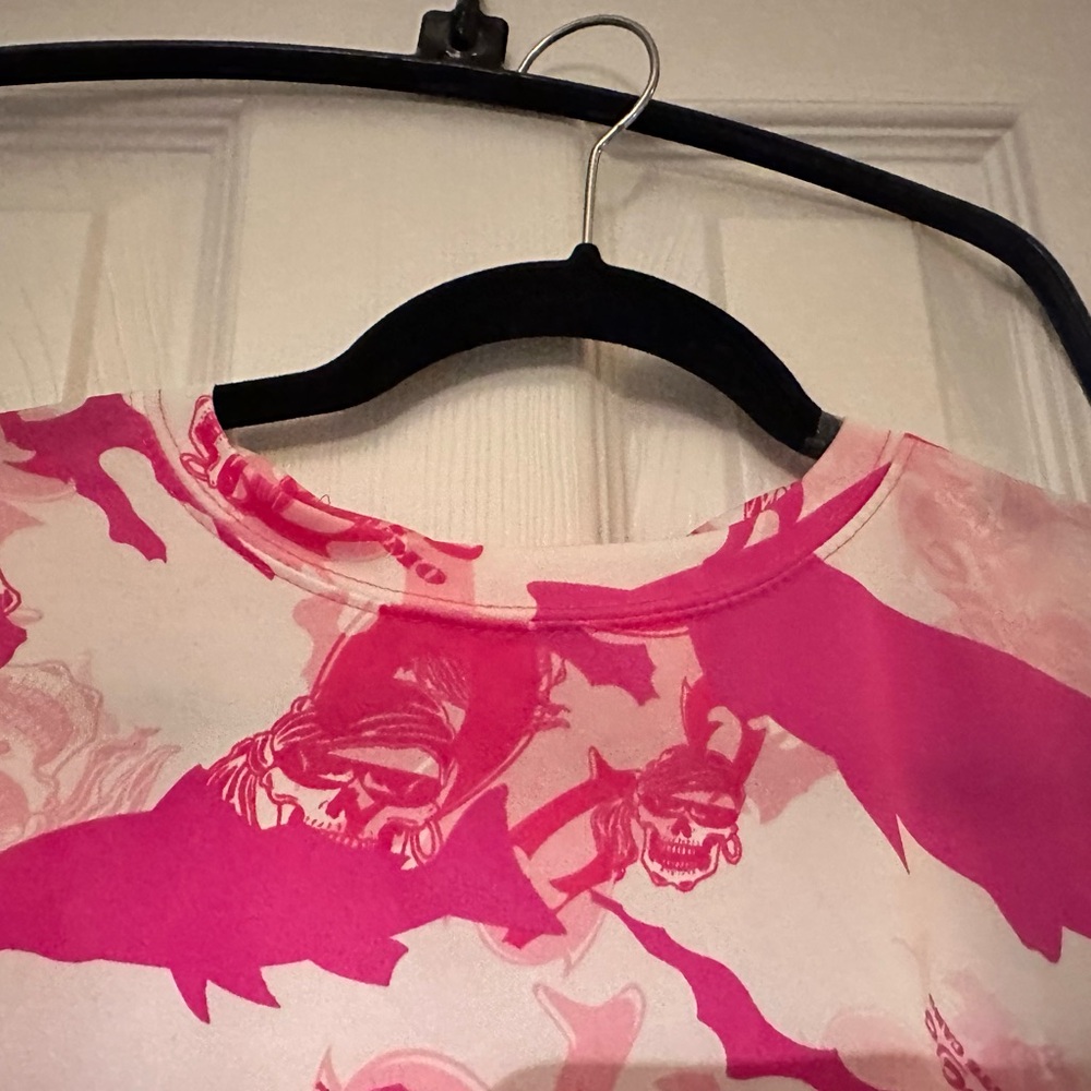 Mojo Pink Camo Sun Shirt M | Fishing Outdoor Long Sleeve View 5